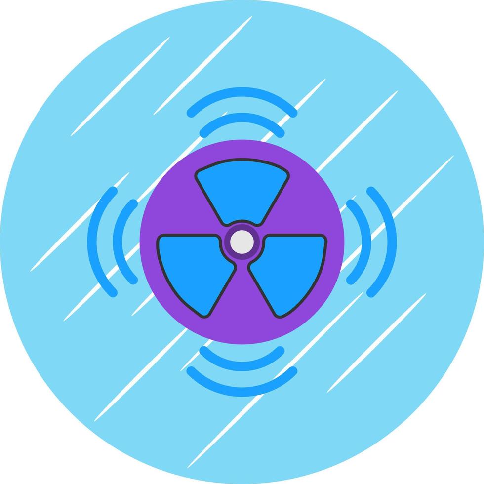 Gamma Ray Vector Icon Design