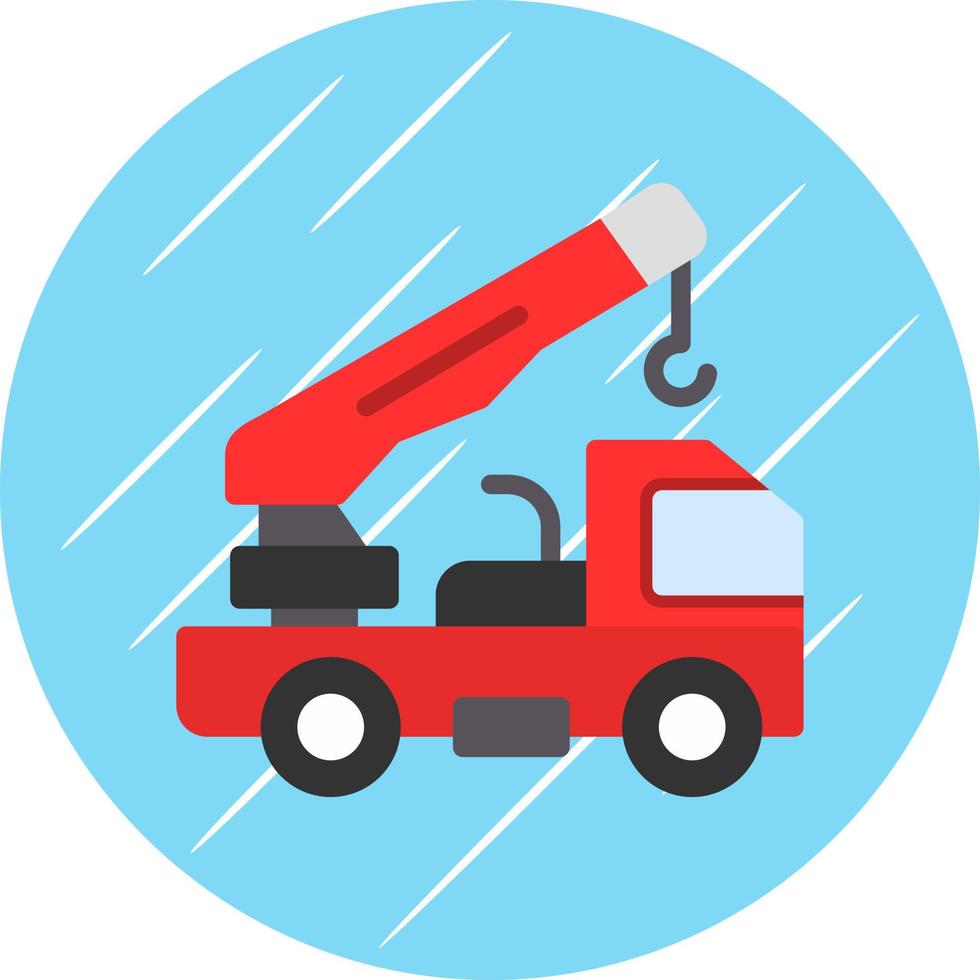 Crane Vector Icon Design