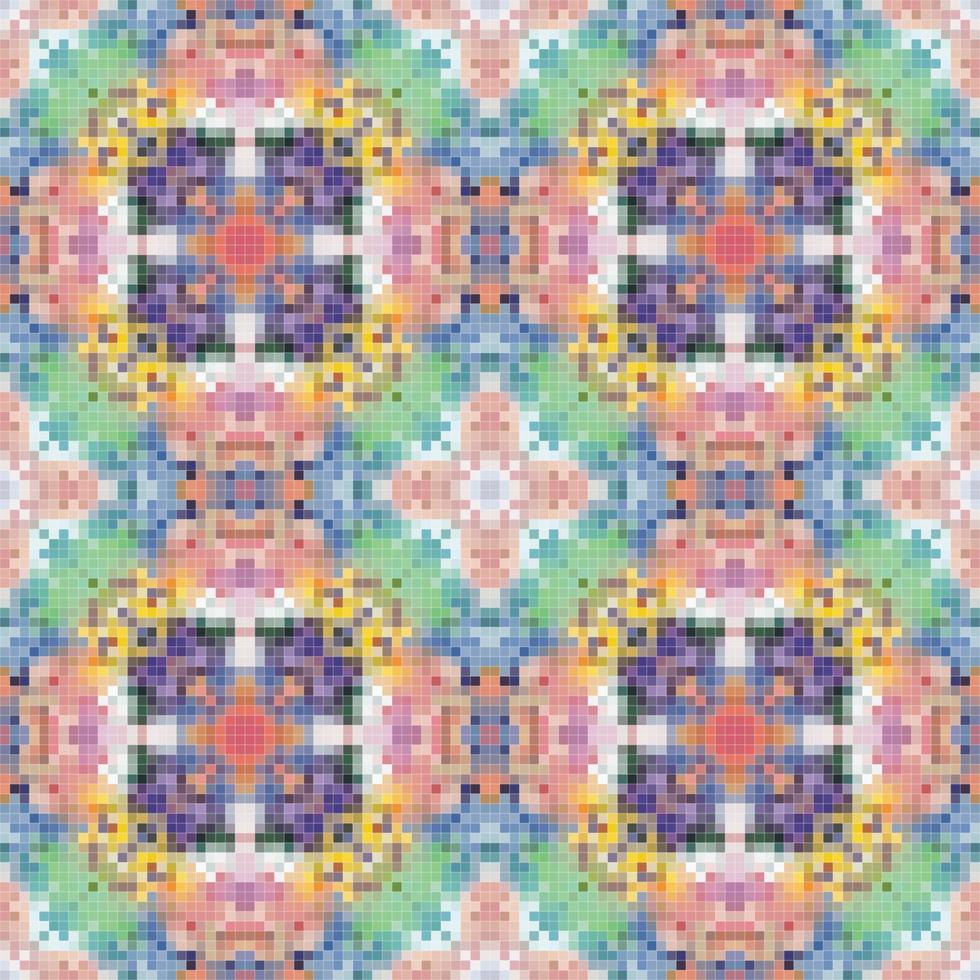 Arabic pattern background, islamic ornament, arabic tile or arabic zellij, traditional mosaic vector