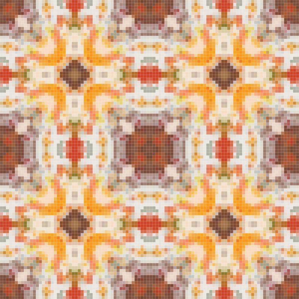 Seamless background pattern. Embroidery on fabric. Patchwork texture. Weaving. Traditional ornament. Tribal motif. Textile rapport. vector