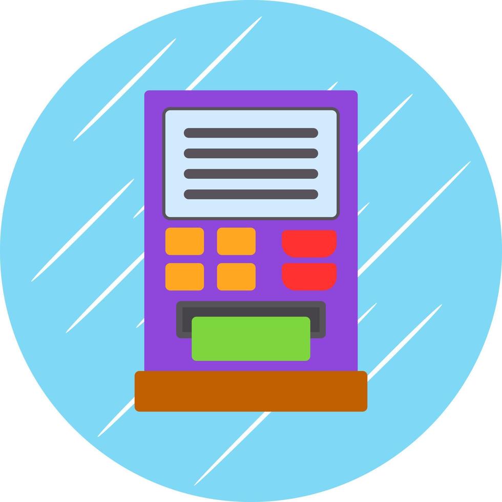 Cash Withdrawal Vector Icon Design