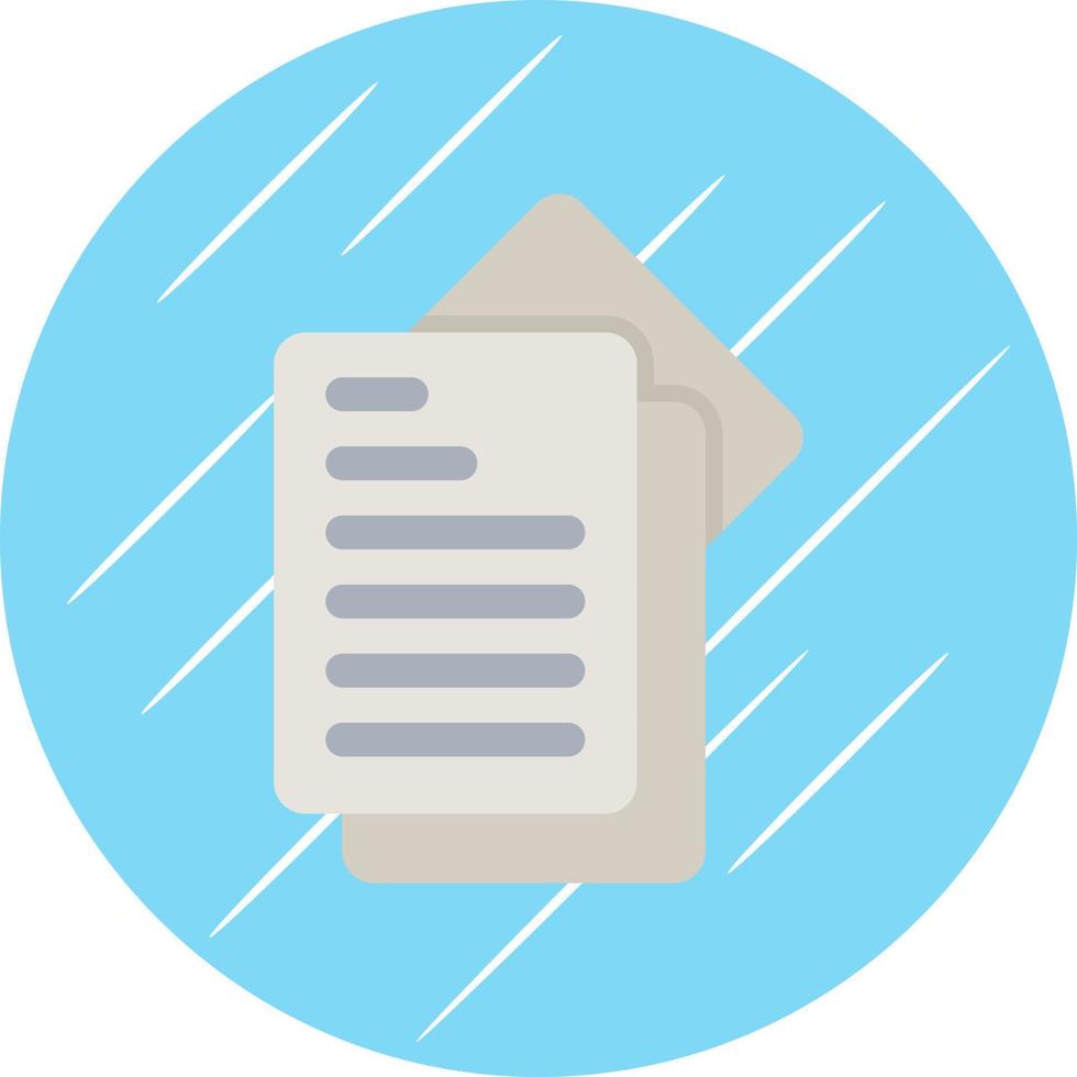 Paper Vector Icon Design