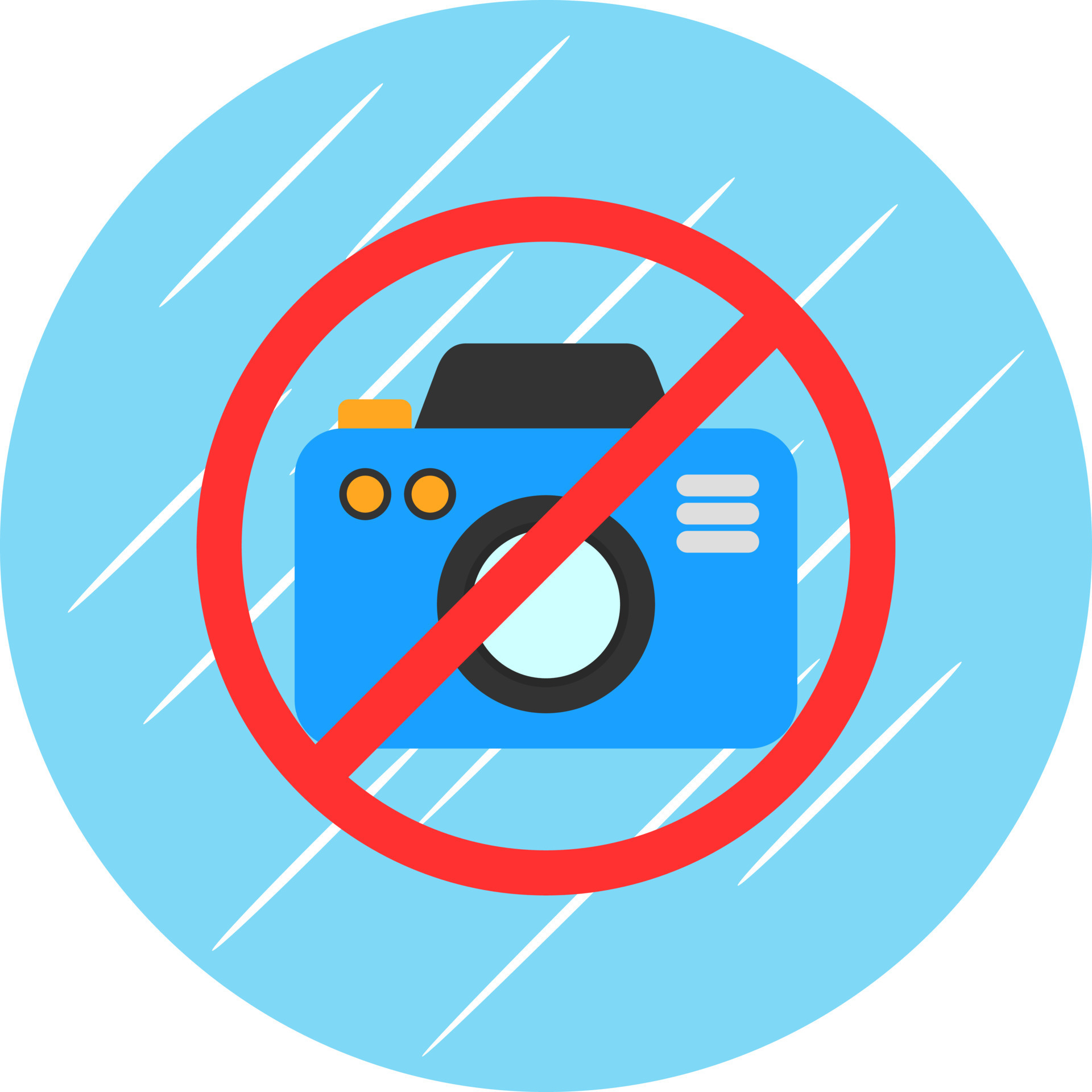 No Camera Vector Icon Design 20061463 Vector Art at Vecteezy