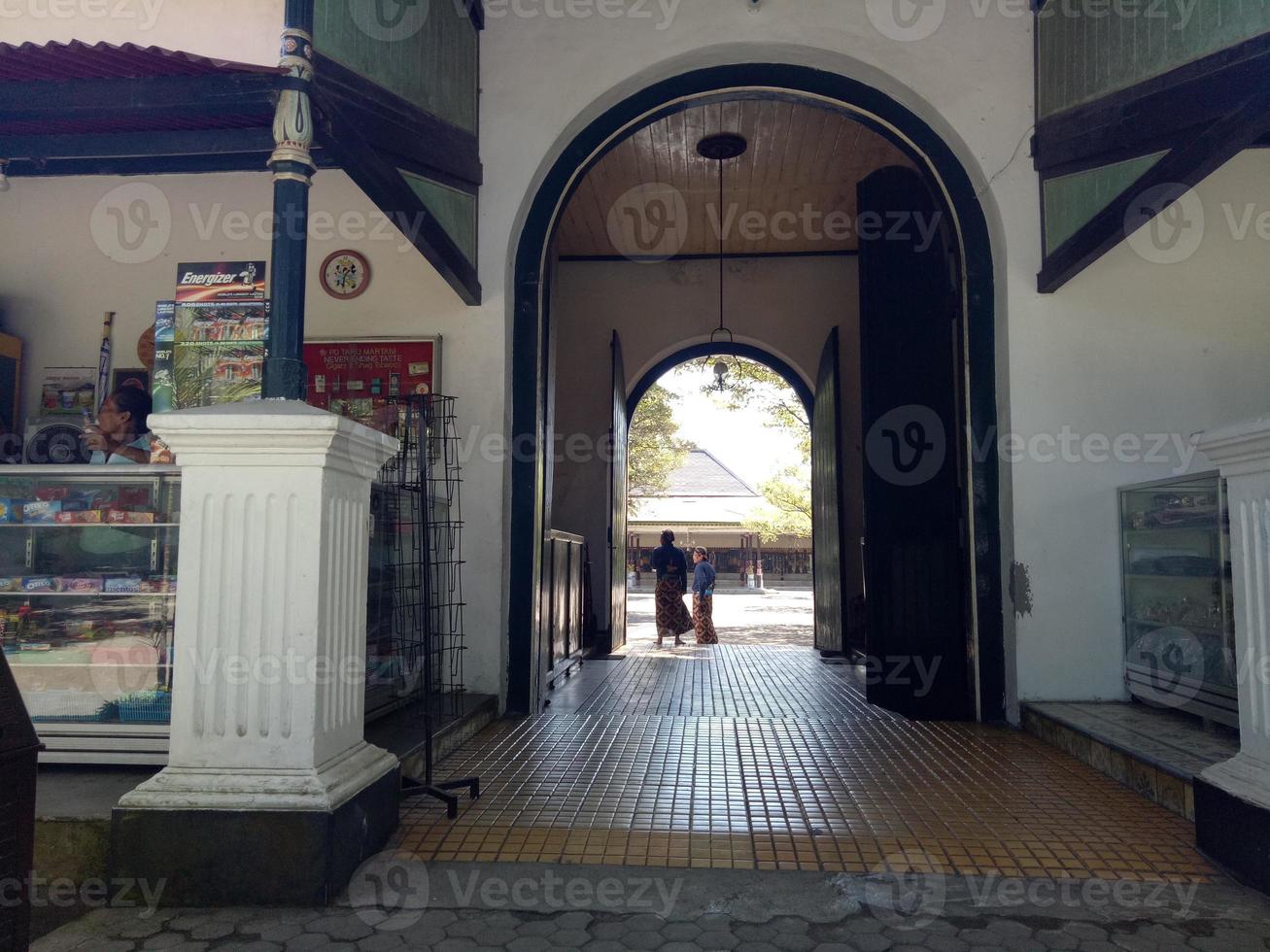 view of historic buildings in the park photo