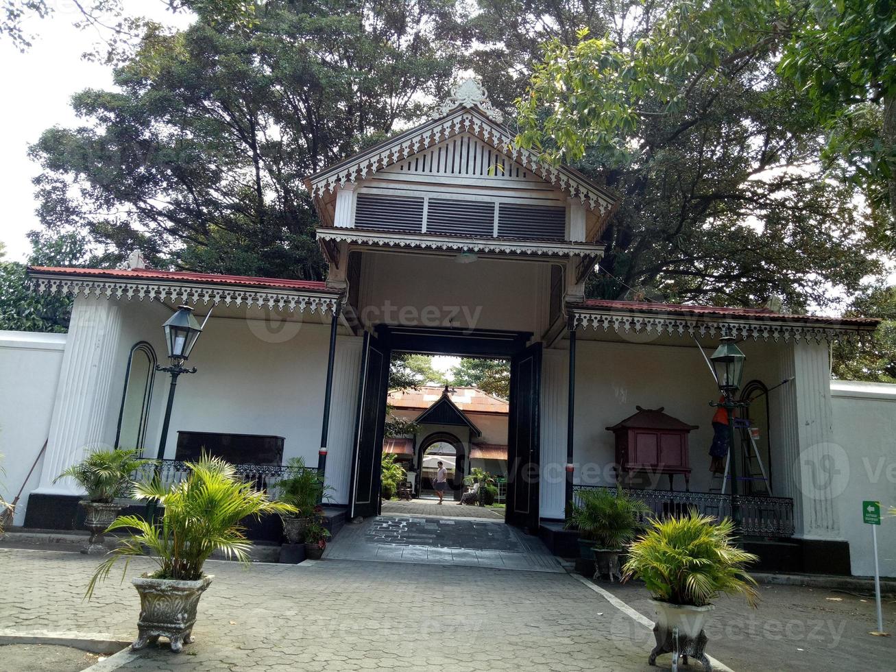 view of historic buildings in the park photo