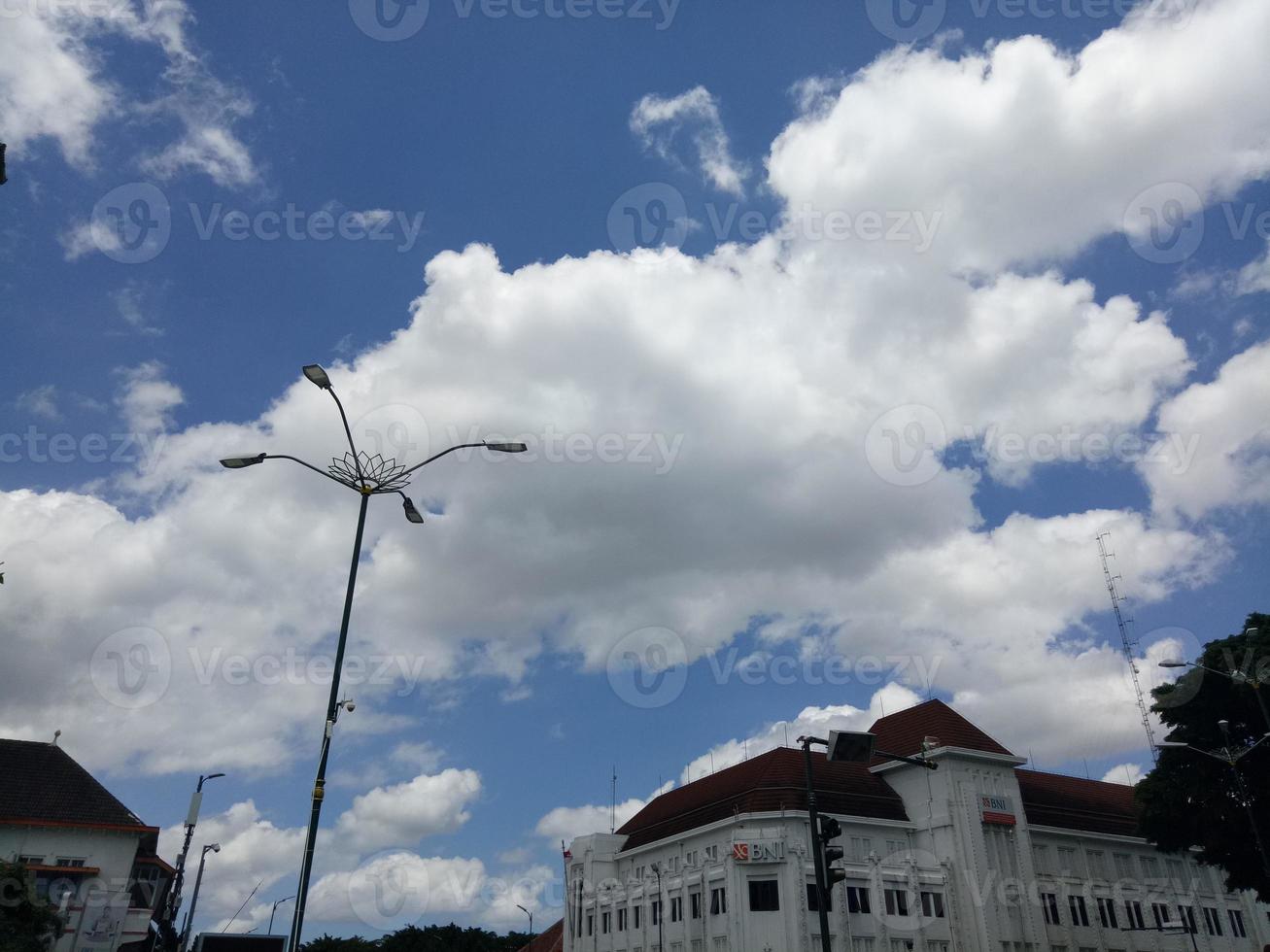 old building landscape in the city with sky photo