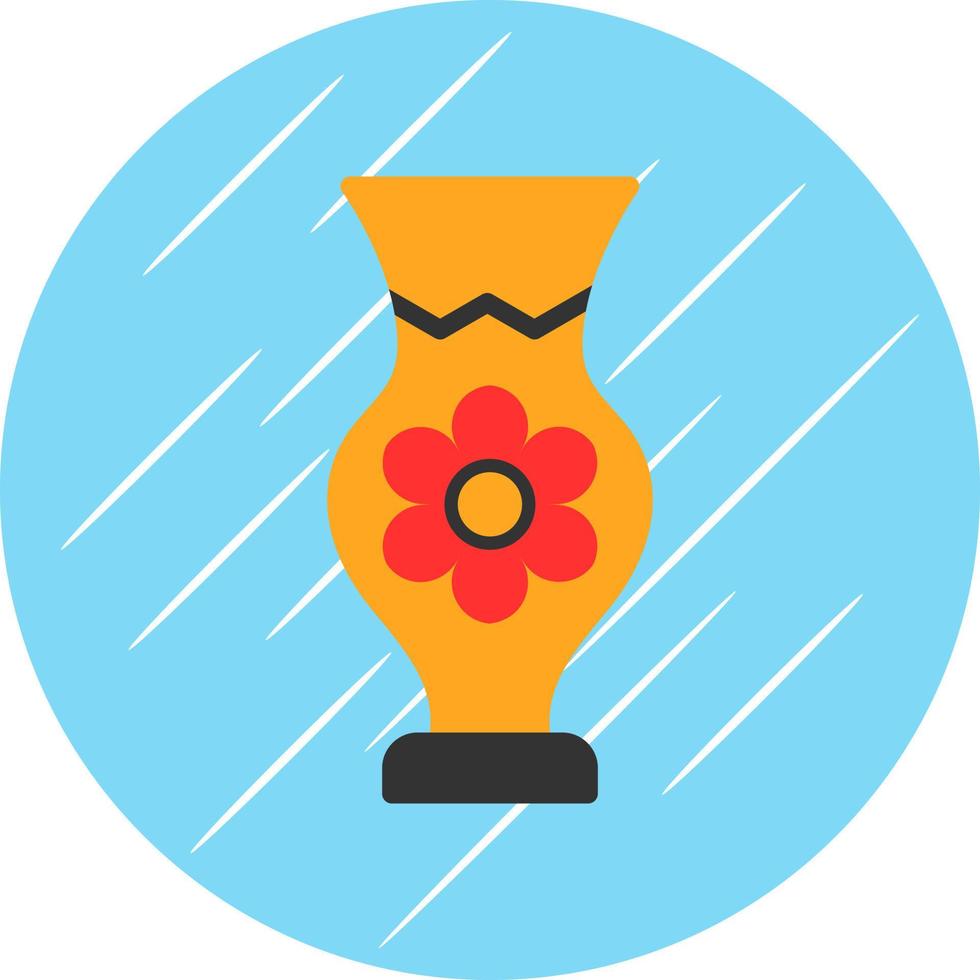 Vase Vector Icon Design