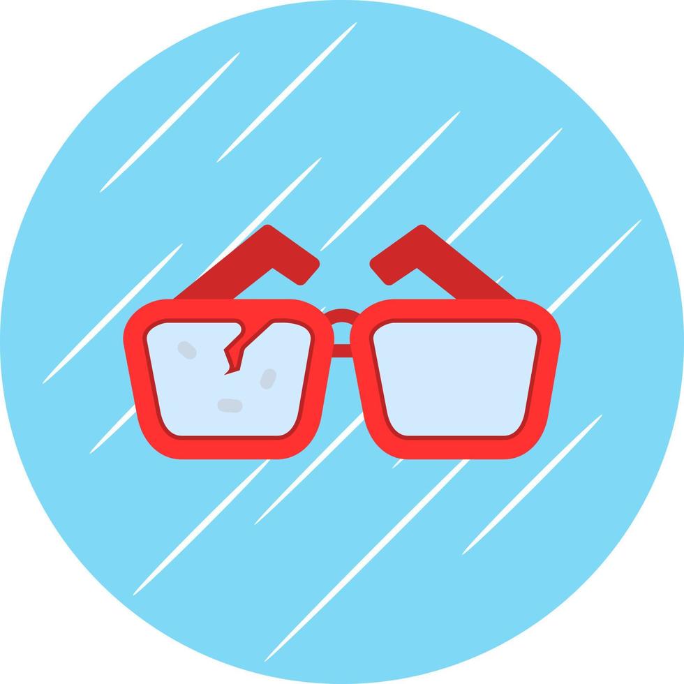 Reading Glasses Vector Icon Design