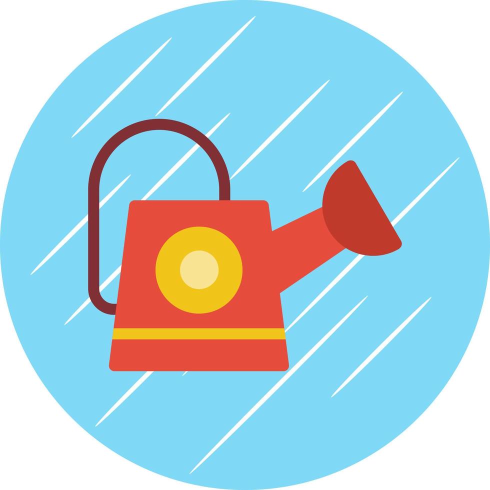 Watering Can Vector Icon Design