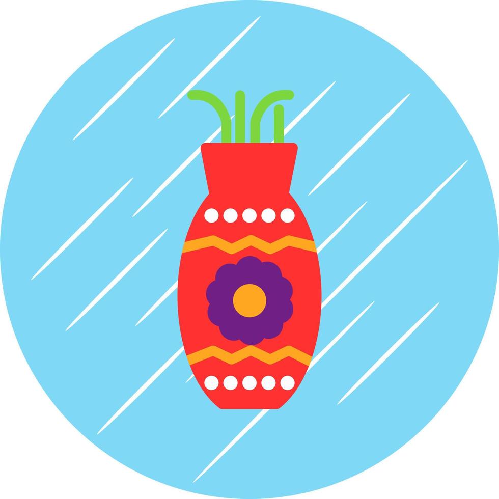 Vase Vector Icon Design