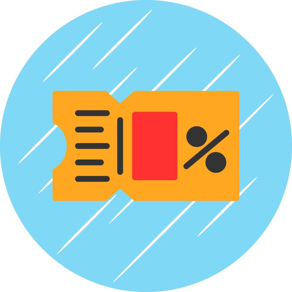 Ticket Vector Icon Design