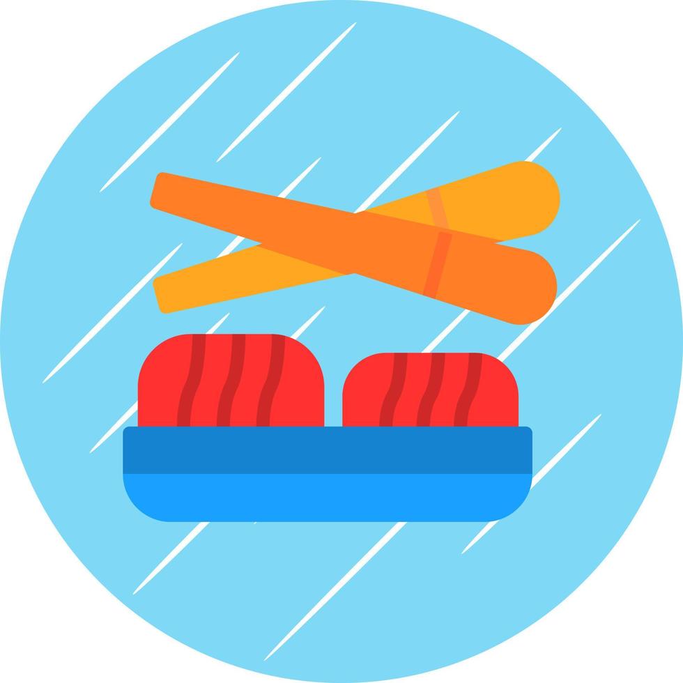 diseño de icono de vector de sushi