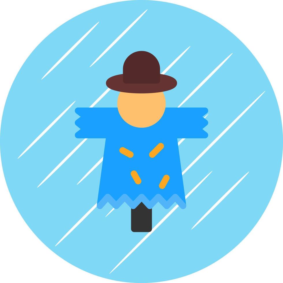 Scarecrow Vector Icon Design