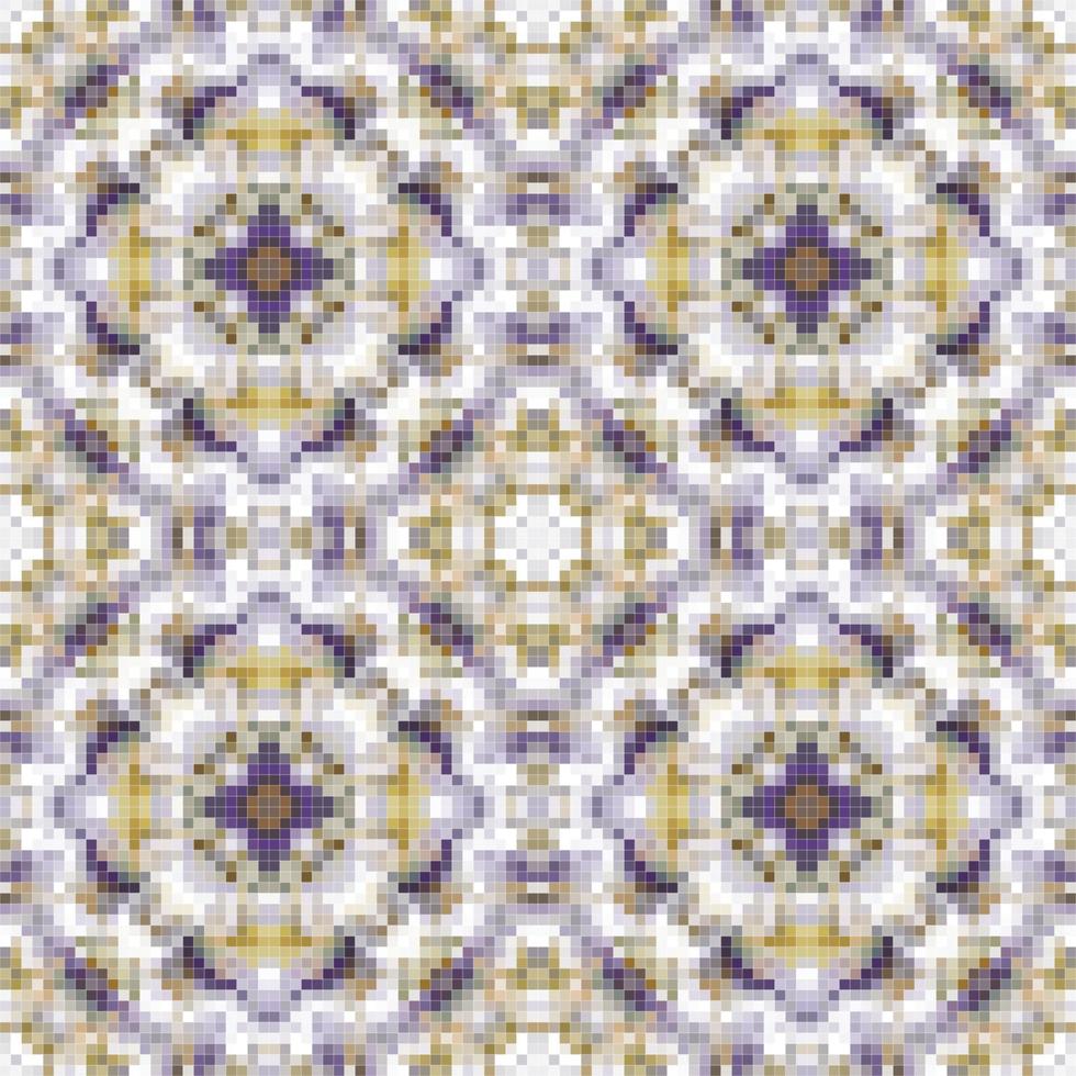 Arábica modelo fondo, islámico ornamento, Arábica loseta o Arábica zellij, tradicional mosaico vector