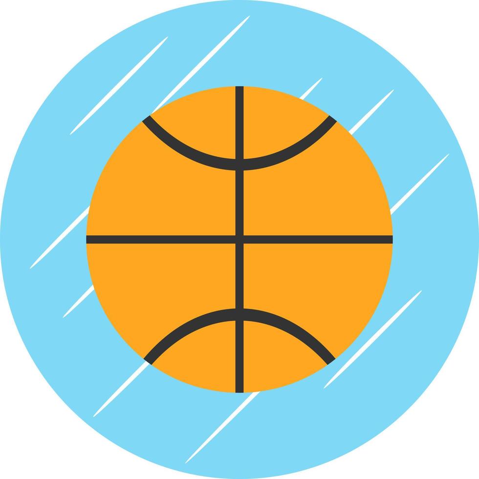 Basketball Vector Icon Design