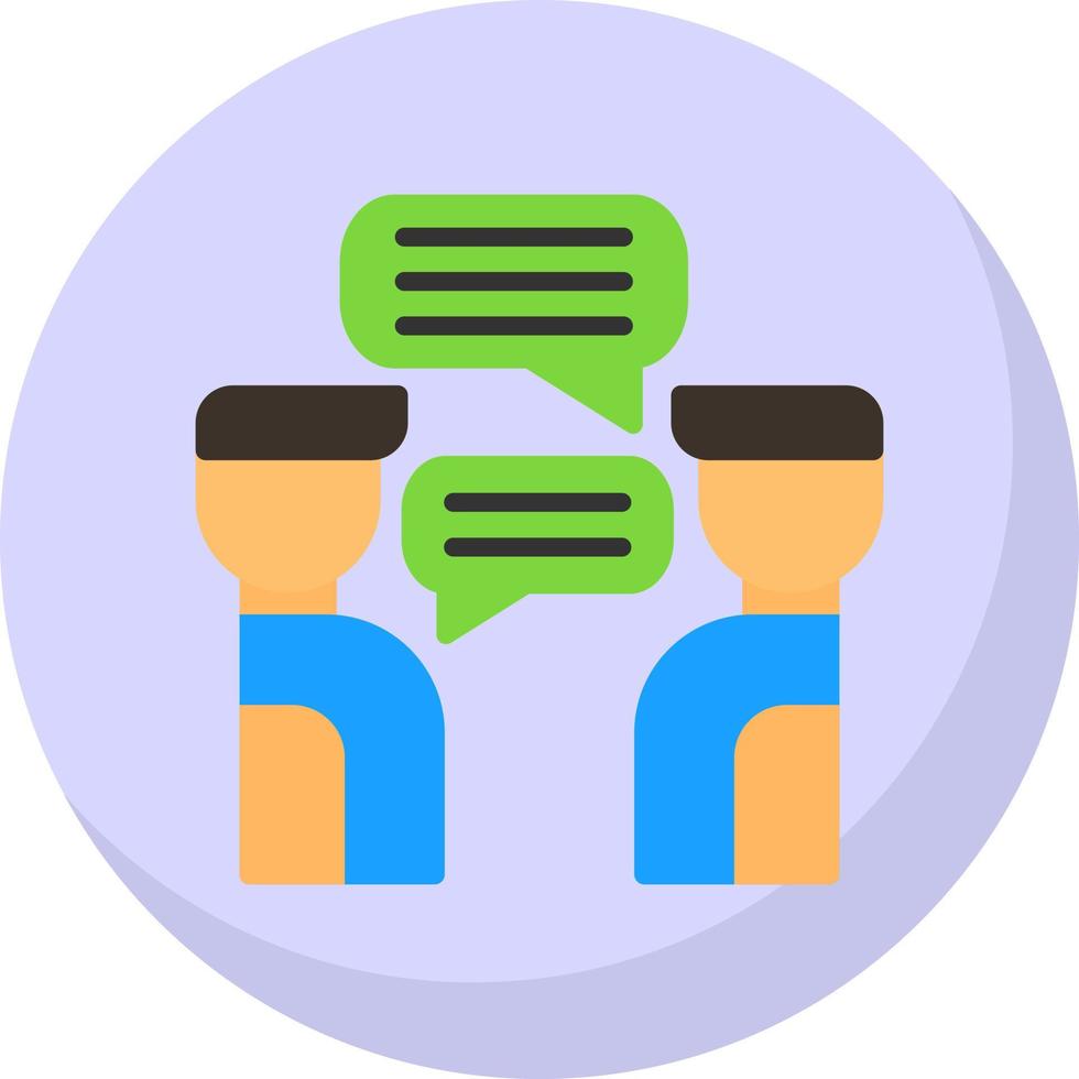 Mediator Vector Icon Design