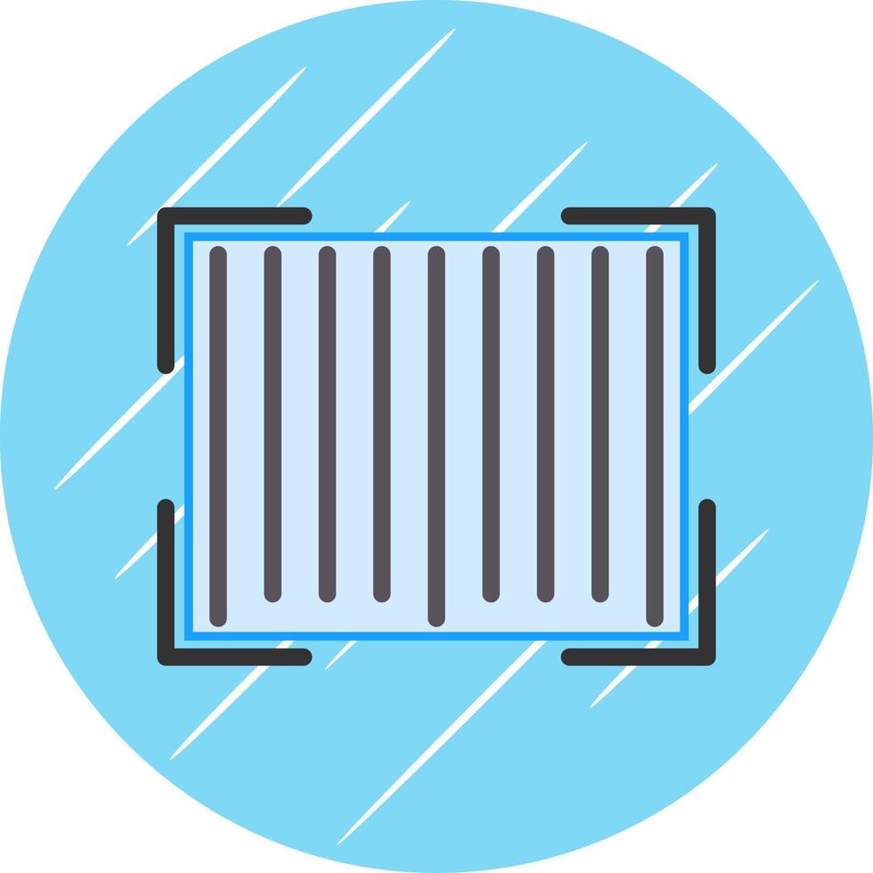 Bar Code Vector Icon Design