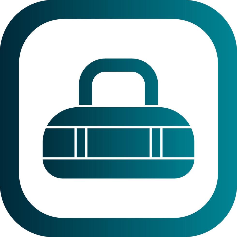 Duffle Bag Vector Icon Design
