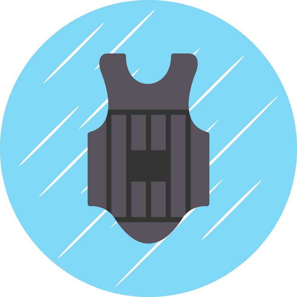 Chest Protection Vector Icon Design