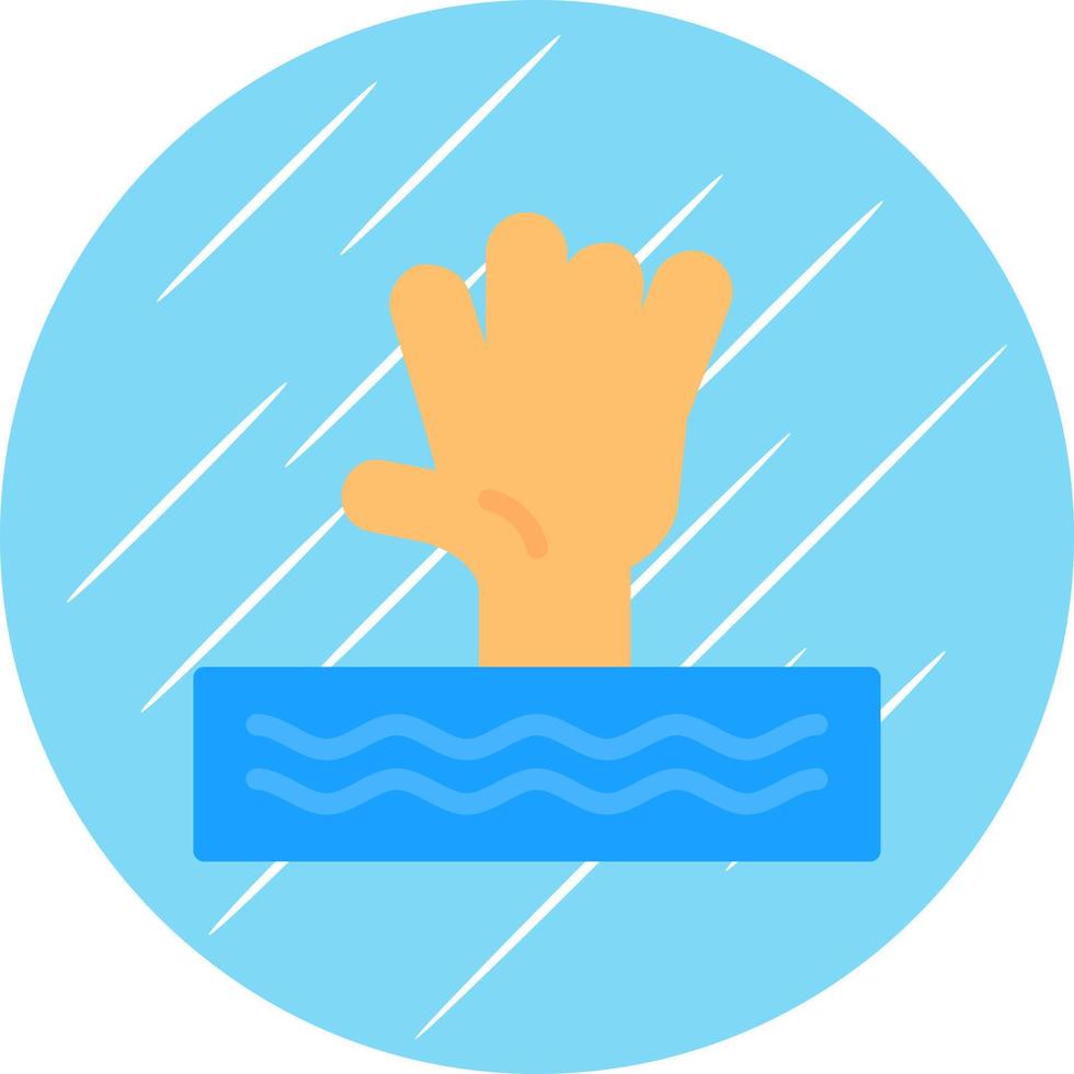 Drown Vector Icon Design