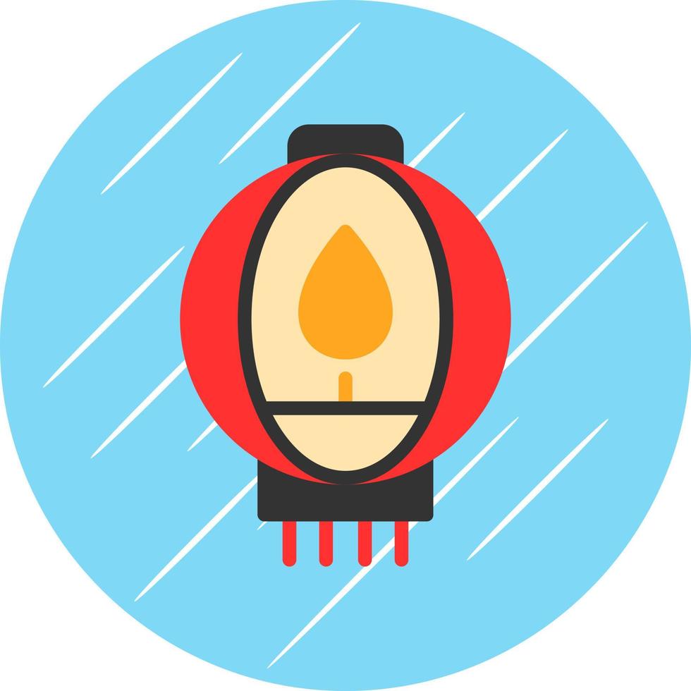 Lantern Vector Icon Design