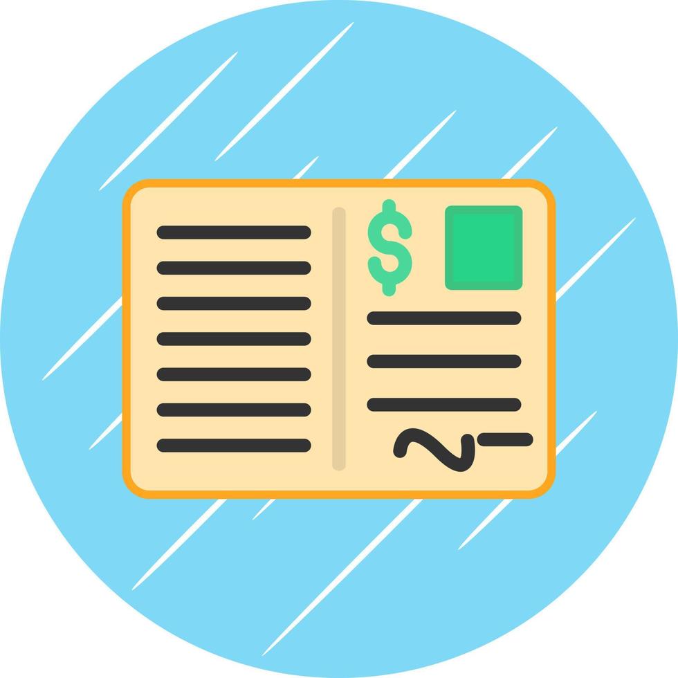 Postalcard Vector Icon Design
