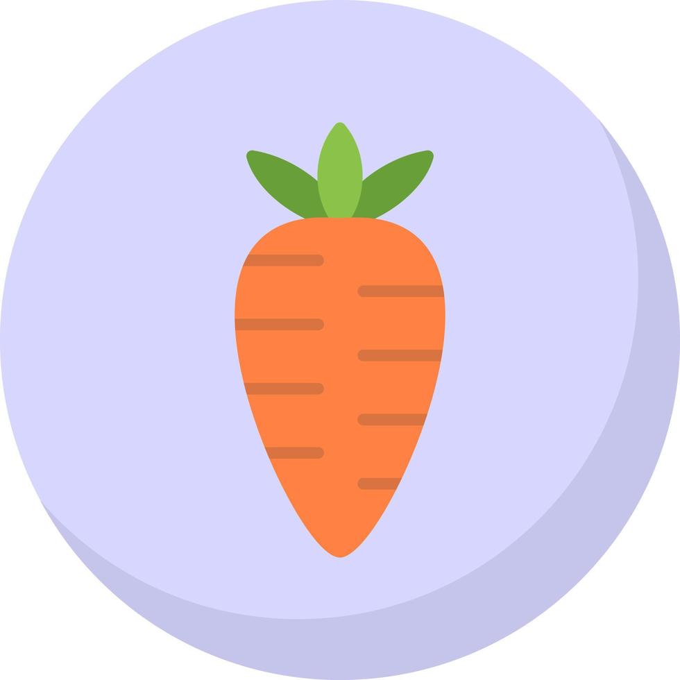 Carrot Vector Icon Design