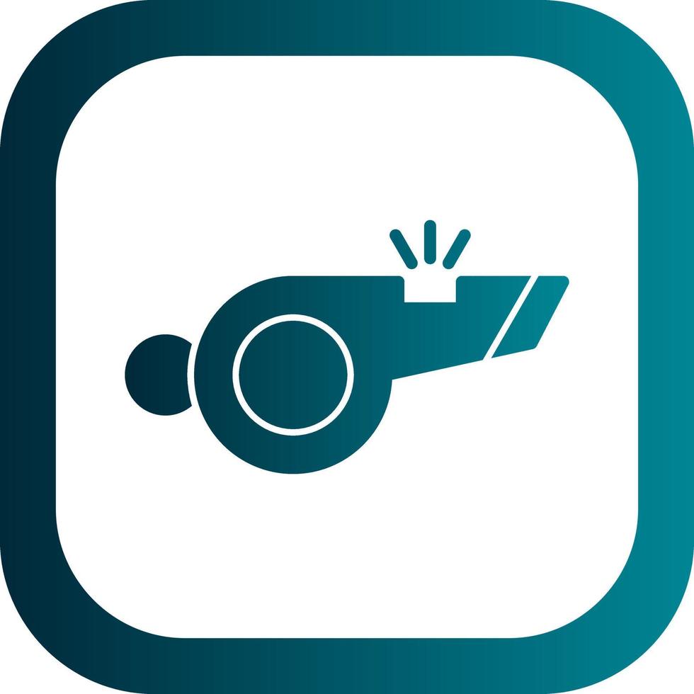 Whistle Vector Icon Design