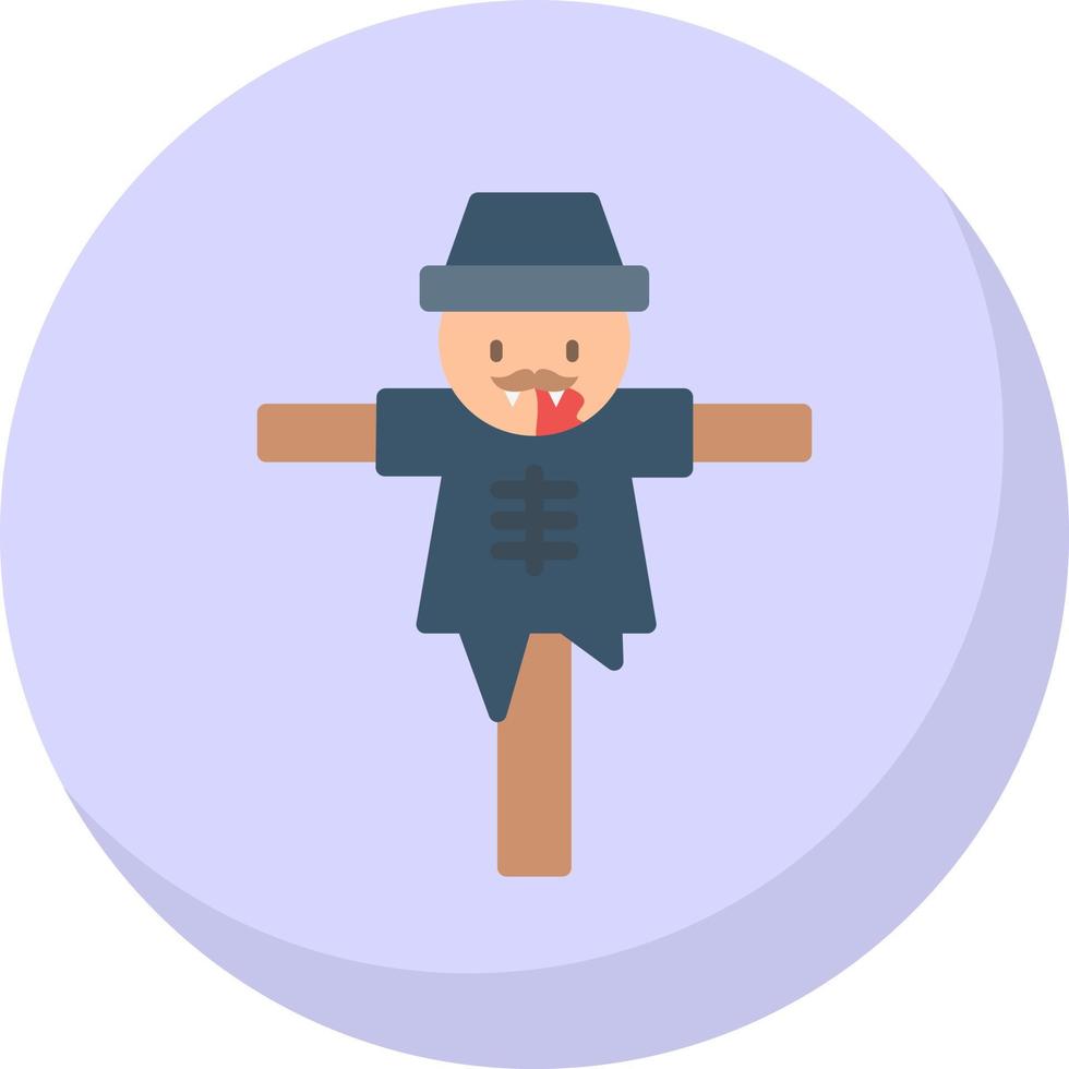 Scarecrow Vector Icon Design