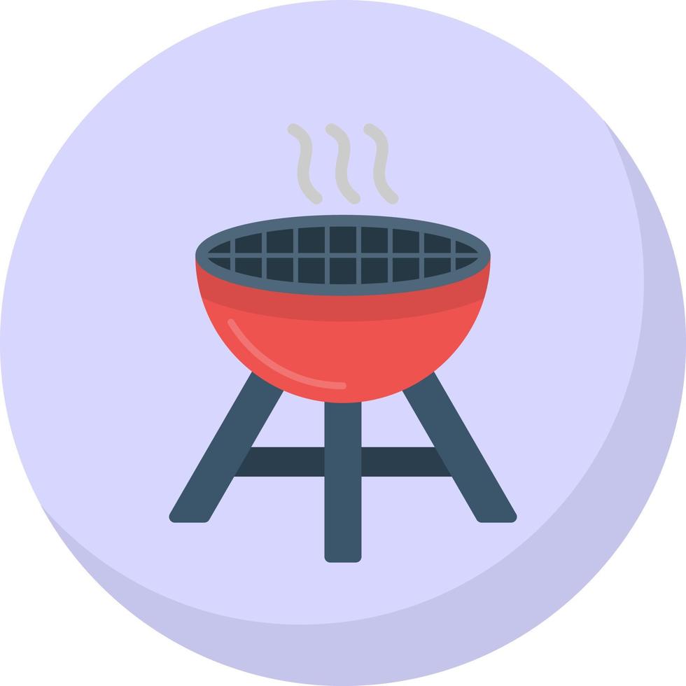 diseño de icono de vector de parrilla