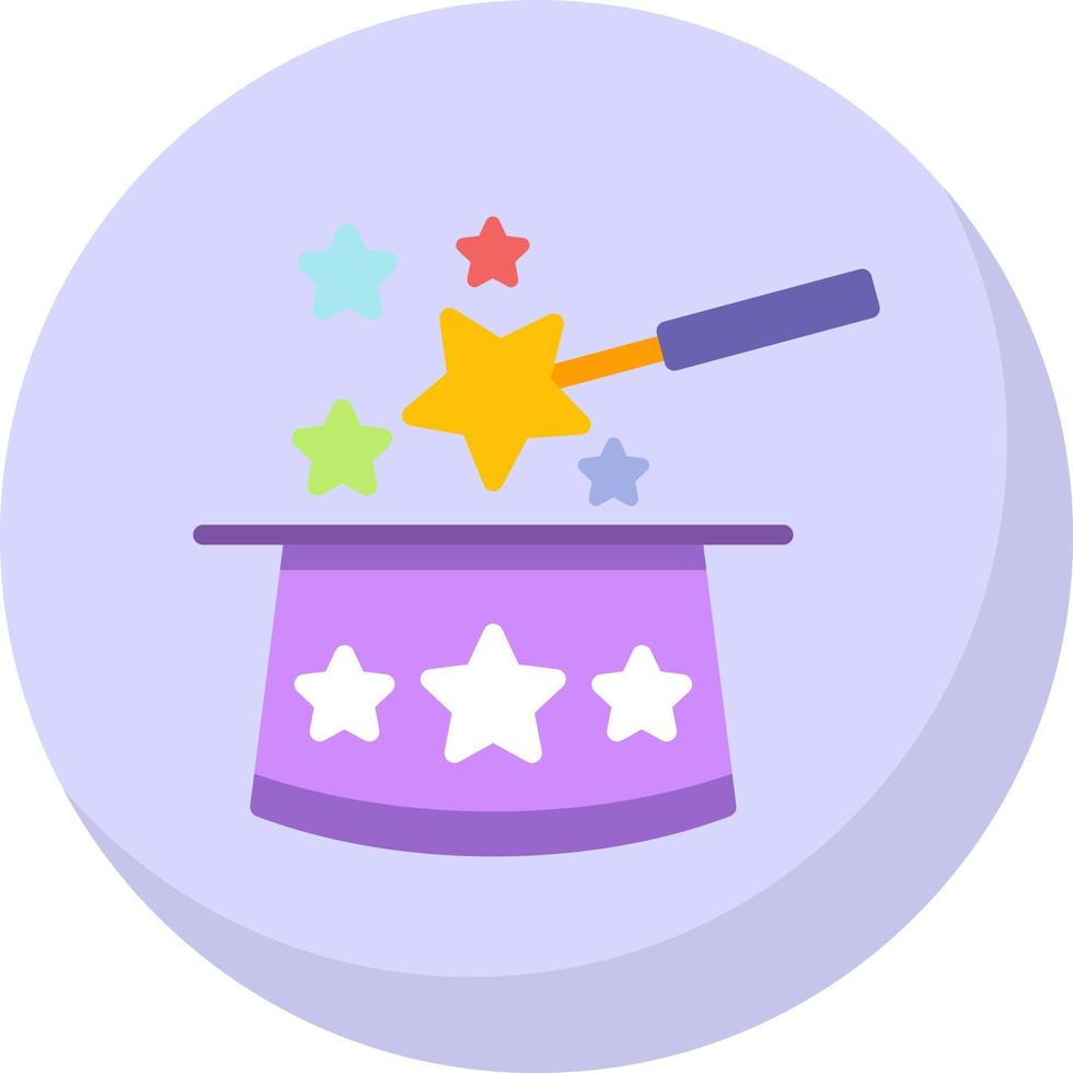 Magic Trick Vector Icon Design