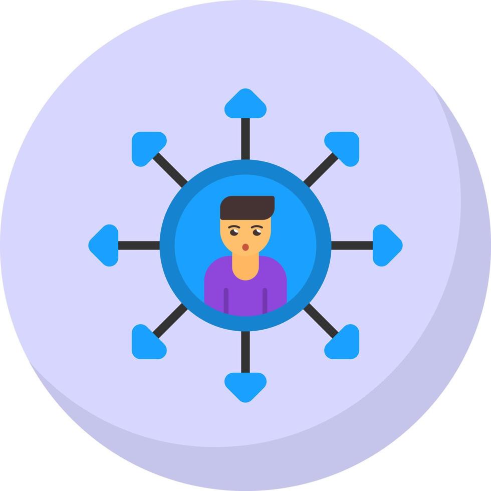 Position Vector Icon Design