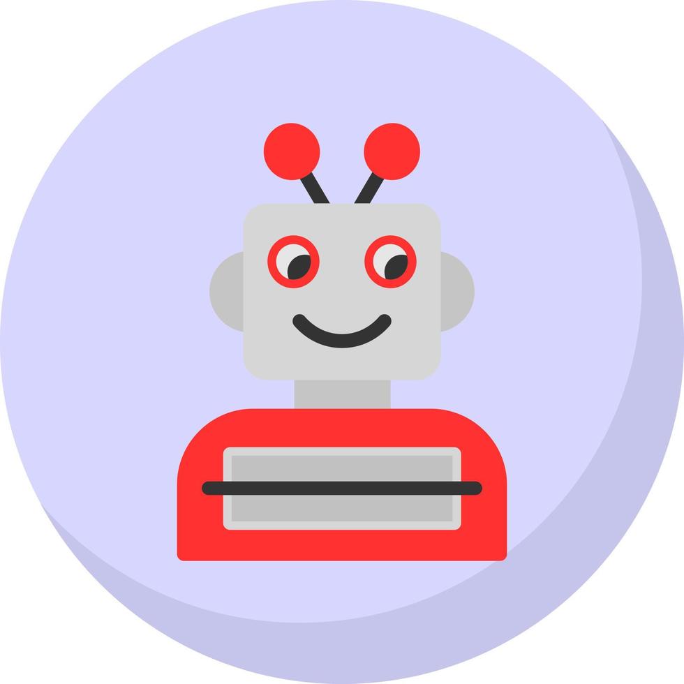 Robotics Engineering Vector Icon Design