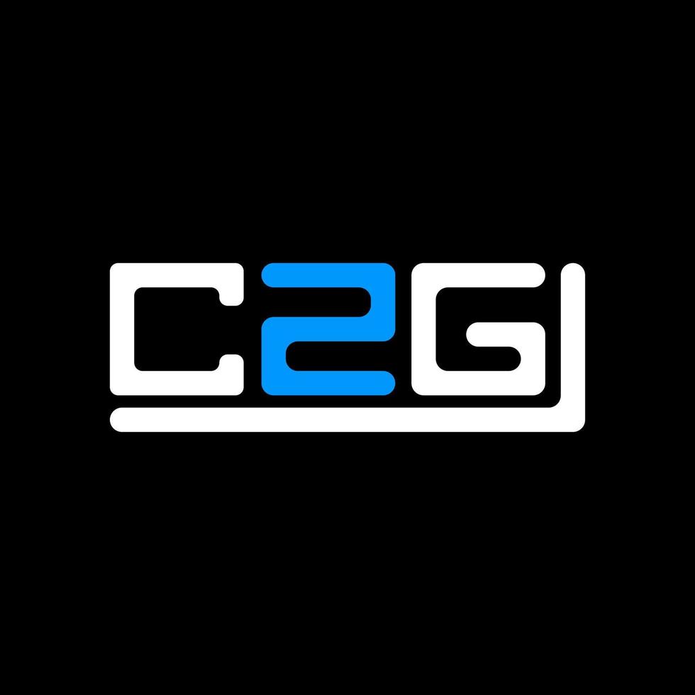 czg letra logo creativo diseño con vector gráfico, czg sencillo y moderno logo.