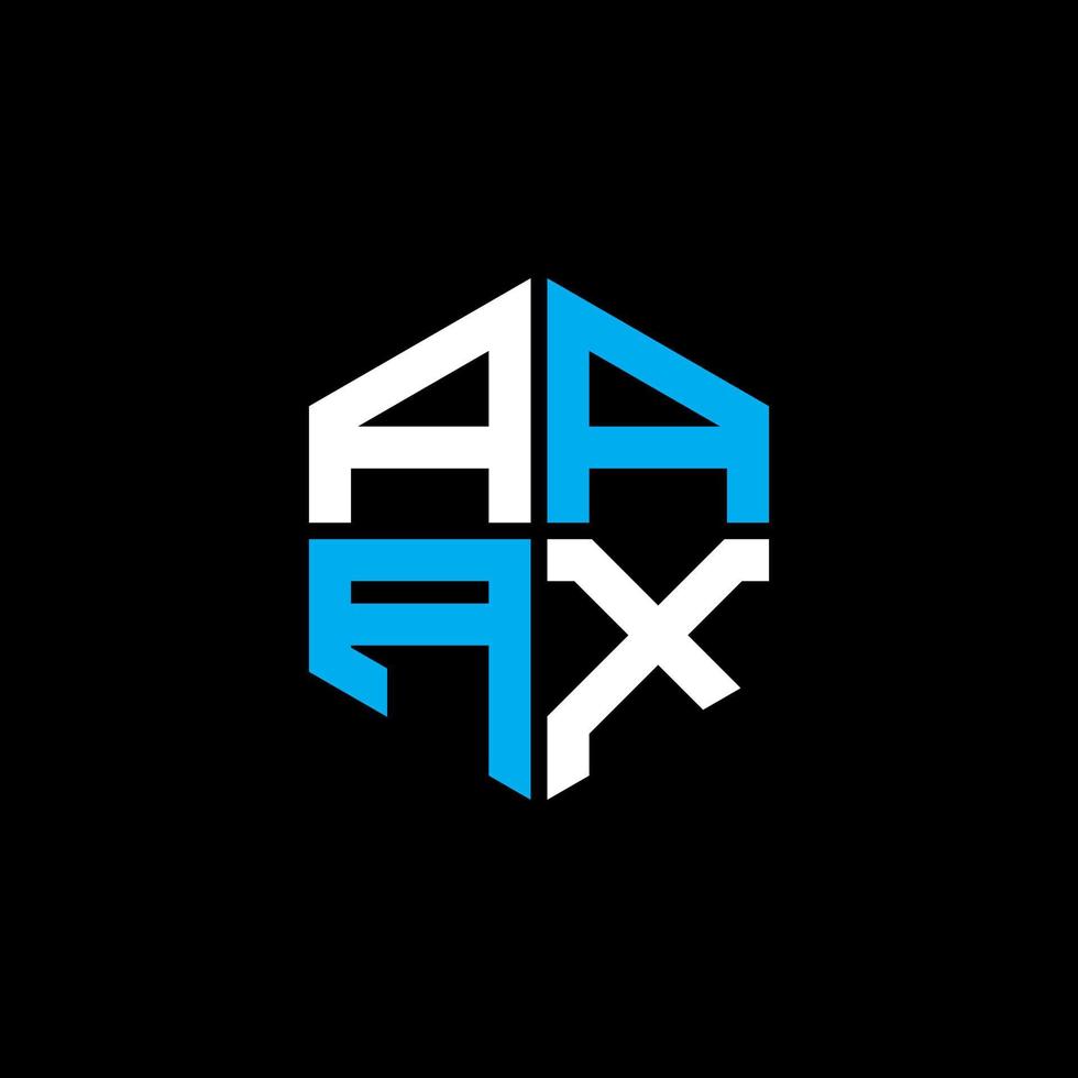 aaax letra logo creativo diseño con vector gráfico, aaax sencillo y moderno logo.