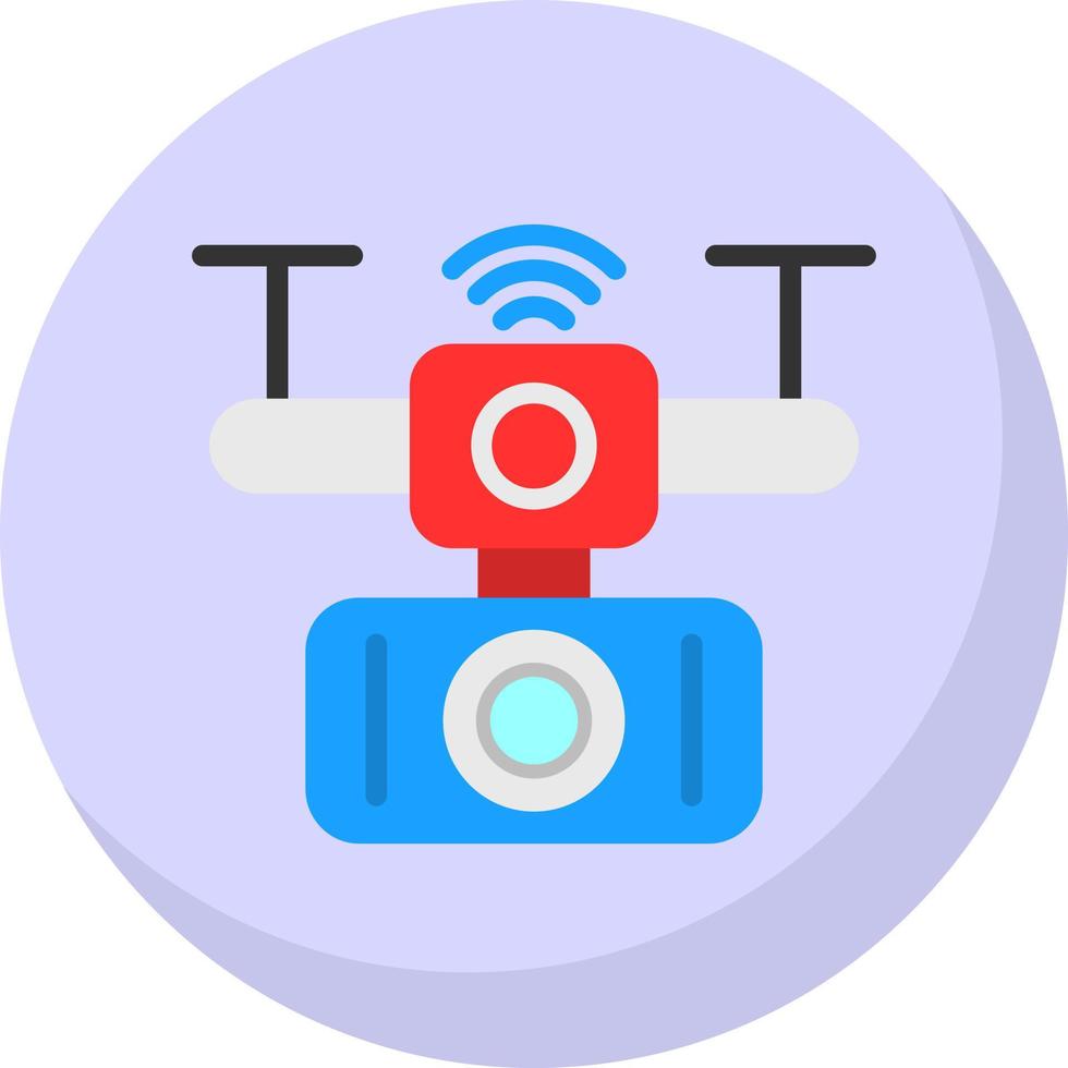 Drone Vector Icon Design