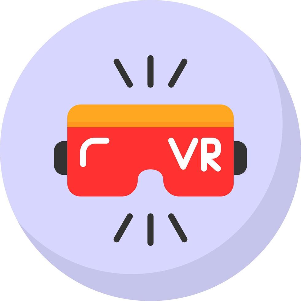 diseño de icono de vector de realidad virtual