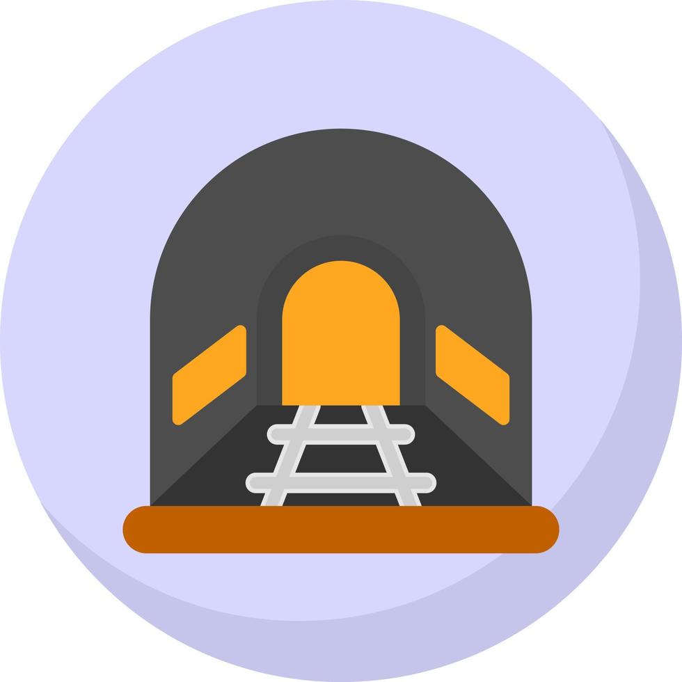 Tunnel Vector Icon Design