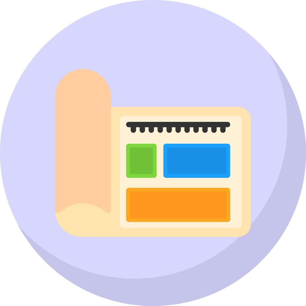 Blueprint Vector Icon Design