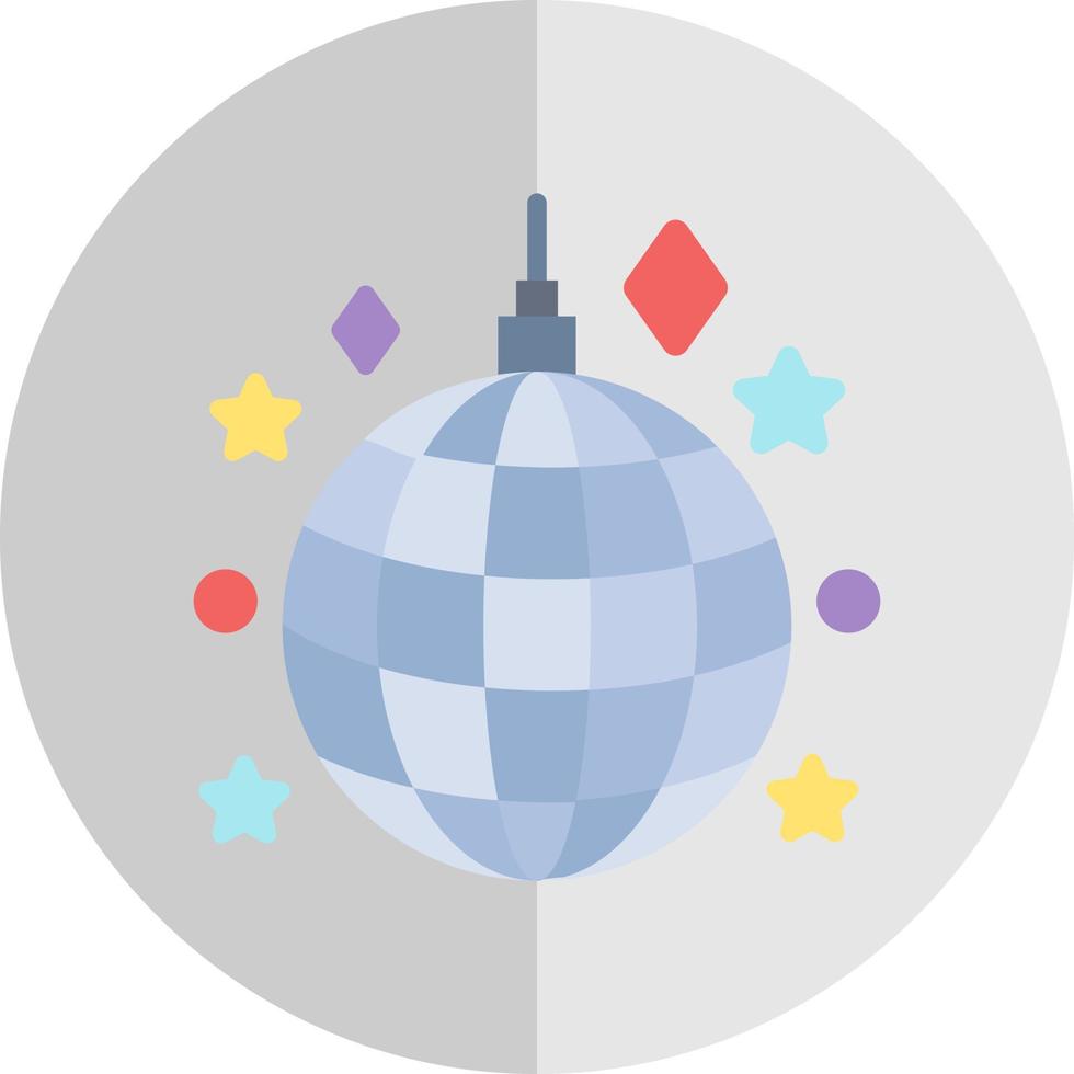 Disco Ball Vector Icon Design