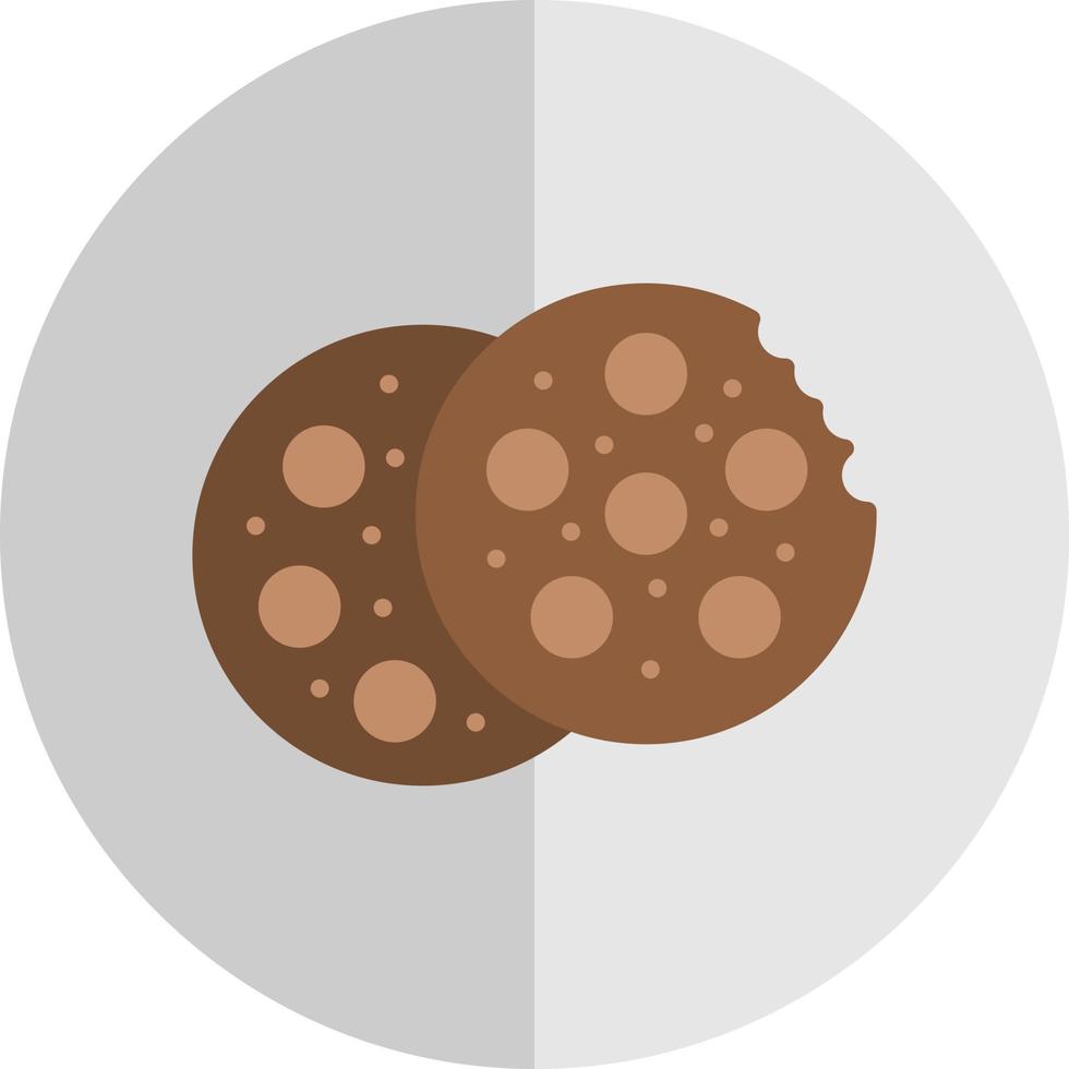 diseño de icono de vector de galletas