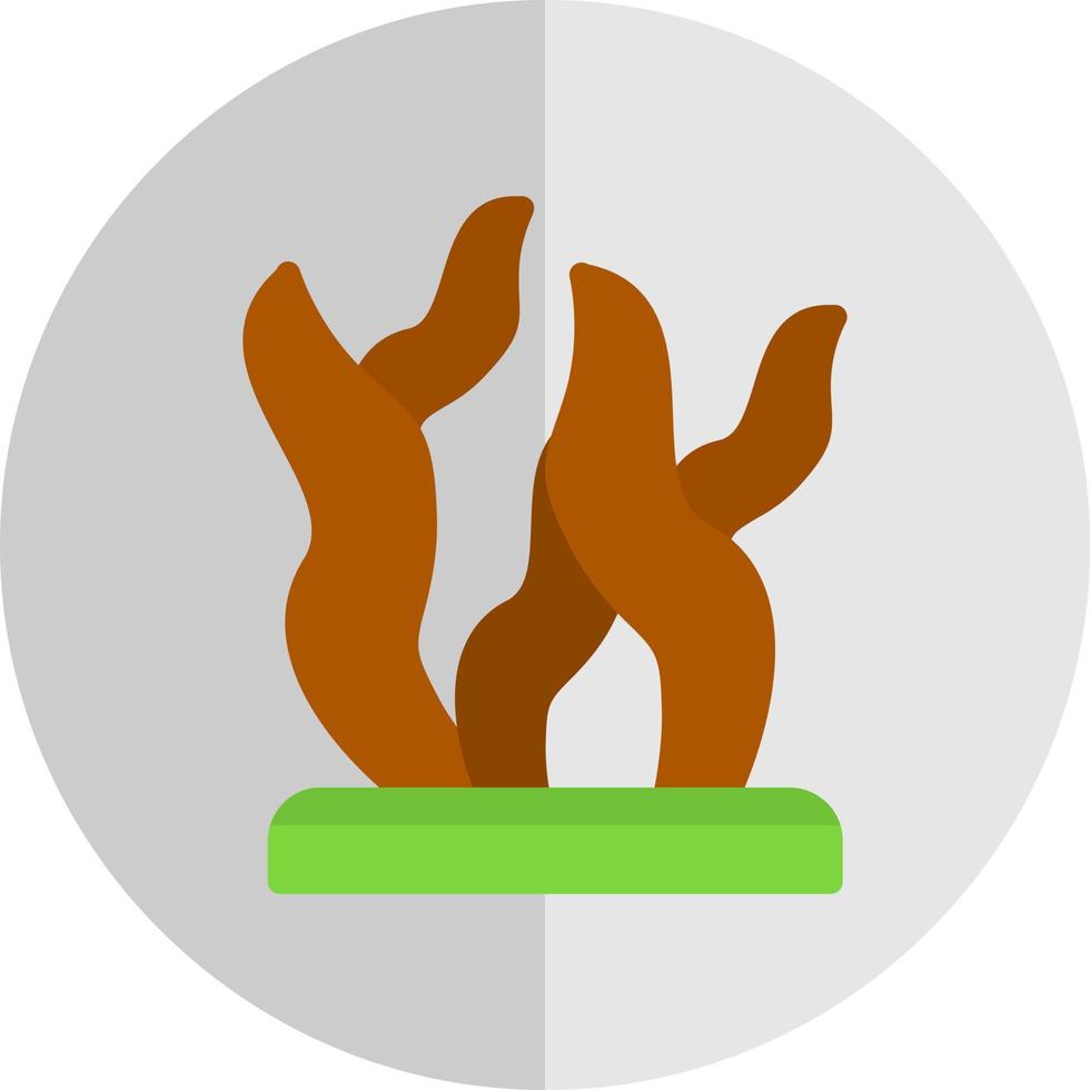 diseño de icono de vector de algas marinas