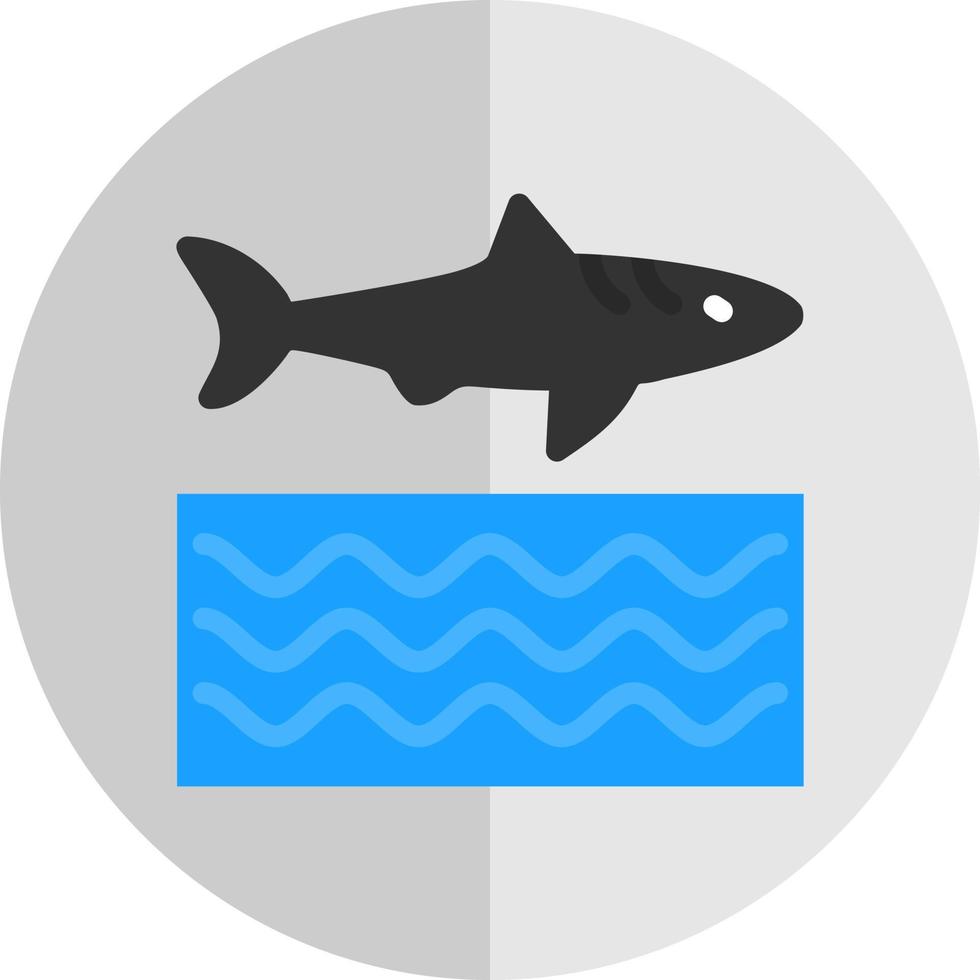 Shark Vector Icon Design