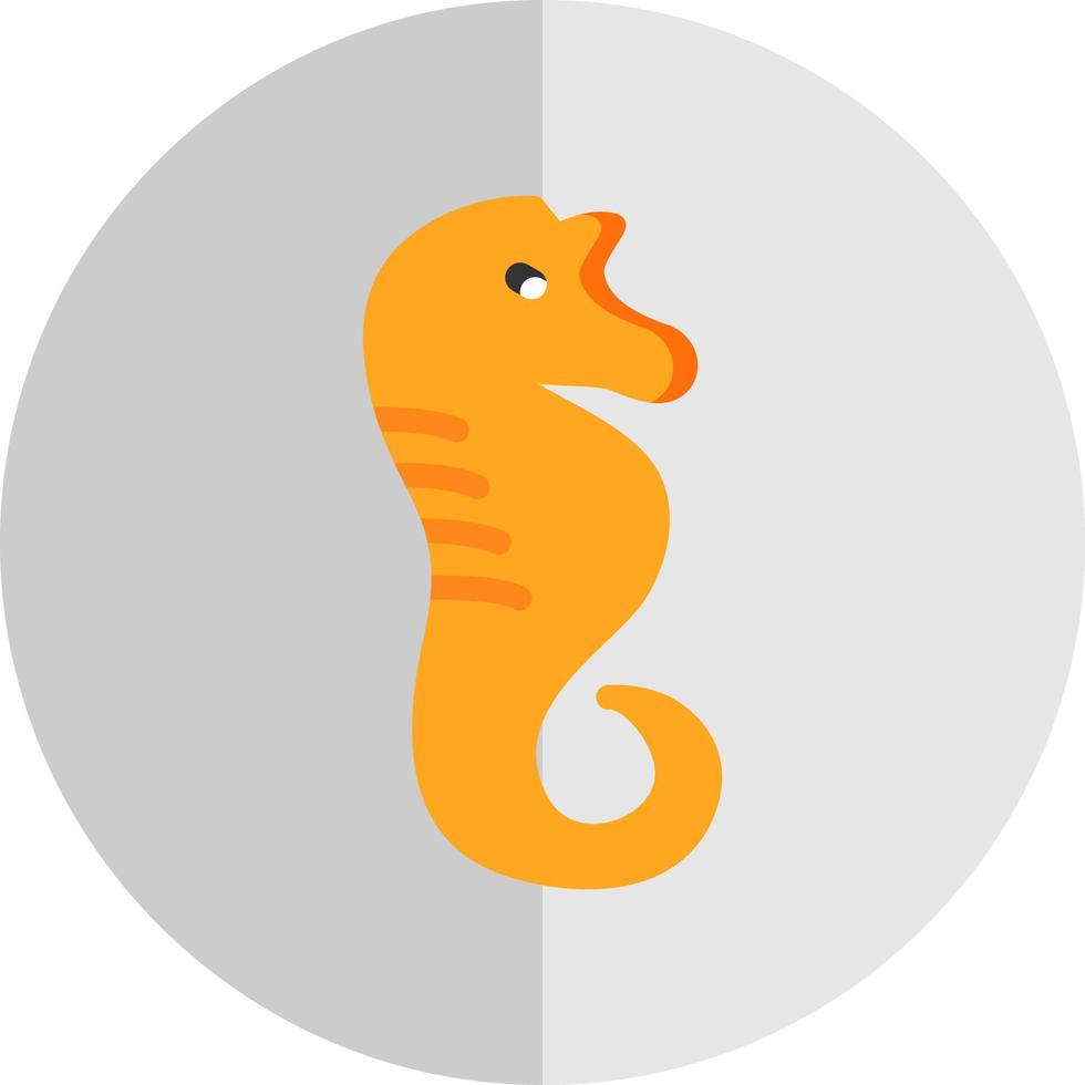 Seahorse Vector Icon Design