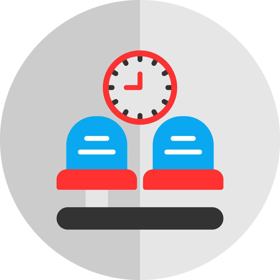 Waiting Room Vector Icon Design