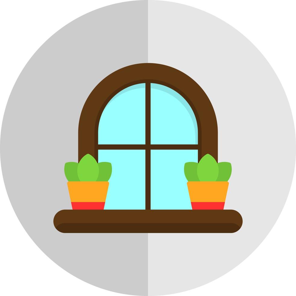 Window Vector Icon Design