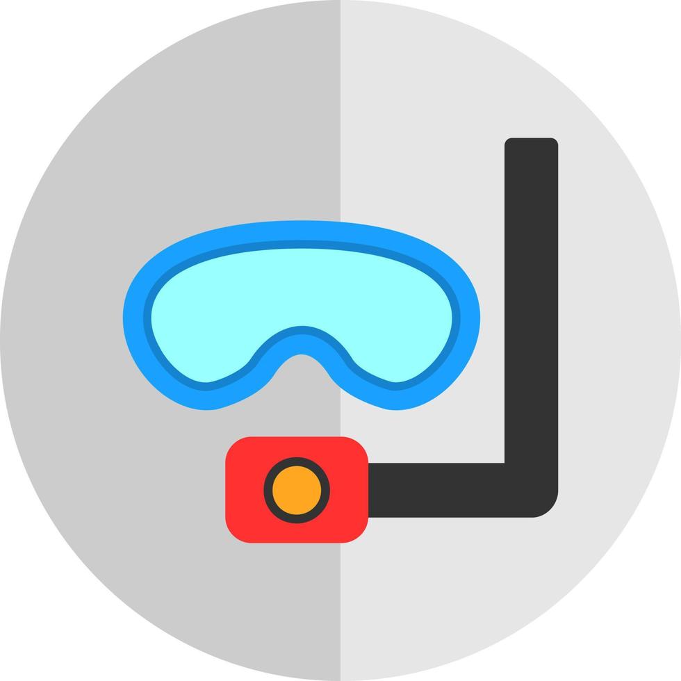 Scuba Diving Vector Icon Design