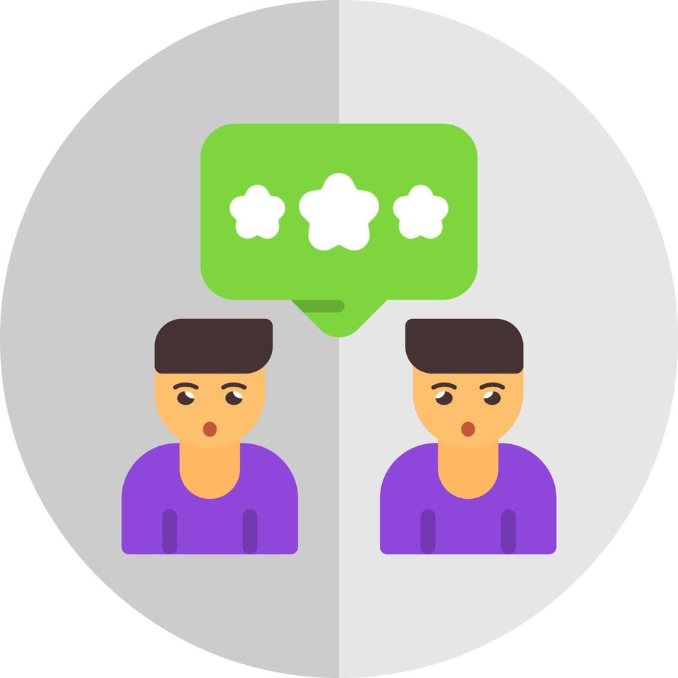 Rating Vector Icon Design