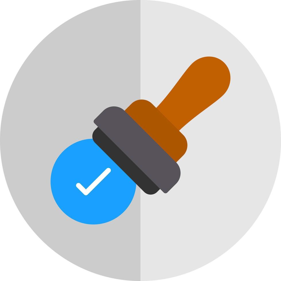 Approval Vector Icon Design