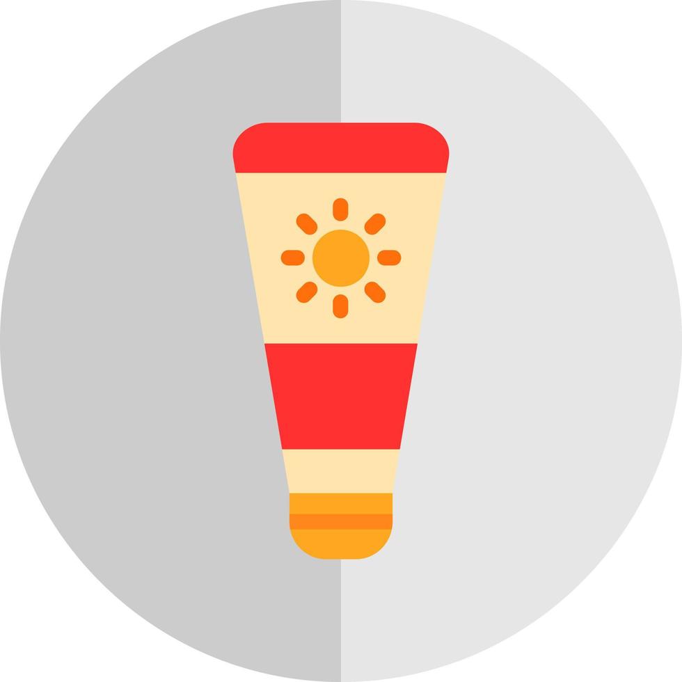 Sunscreen Vector Icon Design